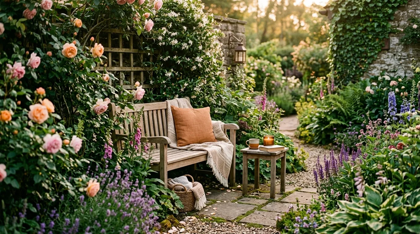 Corner Stone and Plant Mix